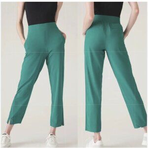 Athleta Brooklyn Ankle Pant in Teal Green 198671-30 Size 8 NWT